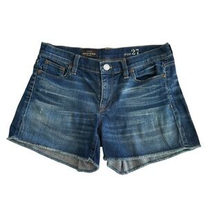J.Crew Indigo Denim Blue Women's Shorts, 27